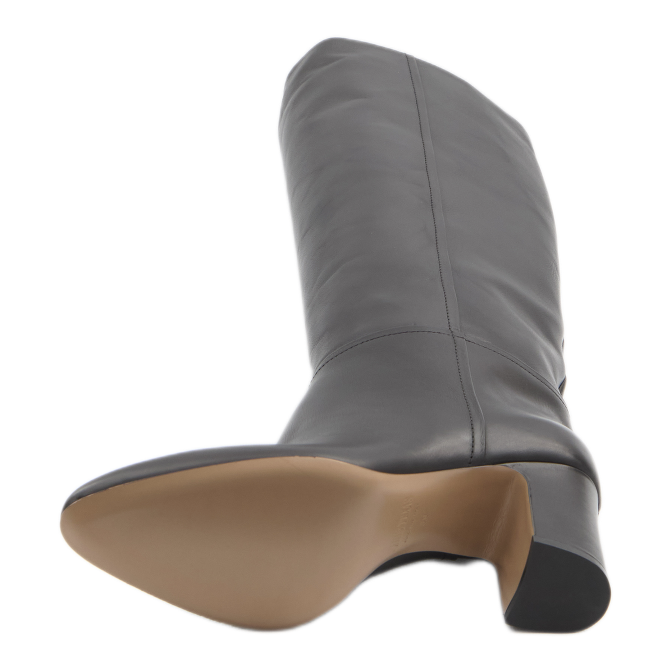 MAYFEYR - Paris Texas - Knee High Black Nappa Tube Boots - PX1683XVT01BLACK