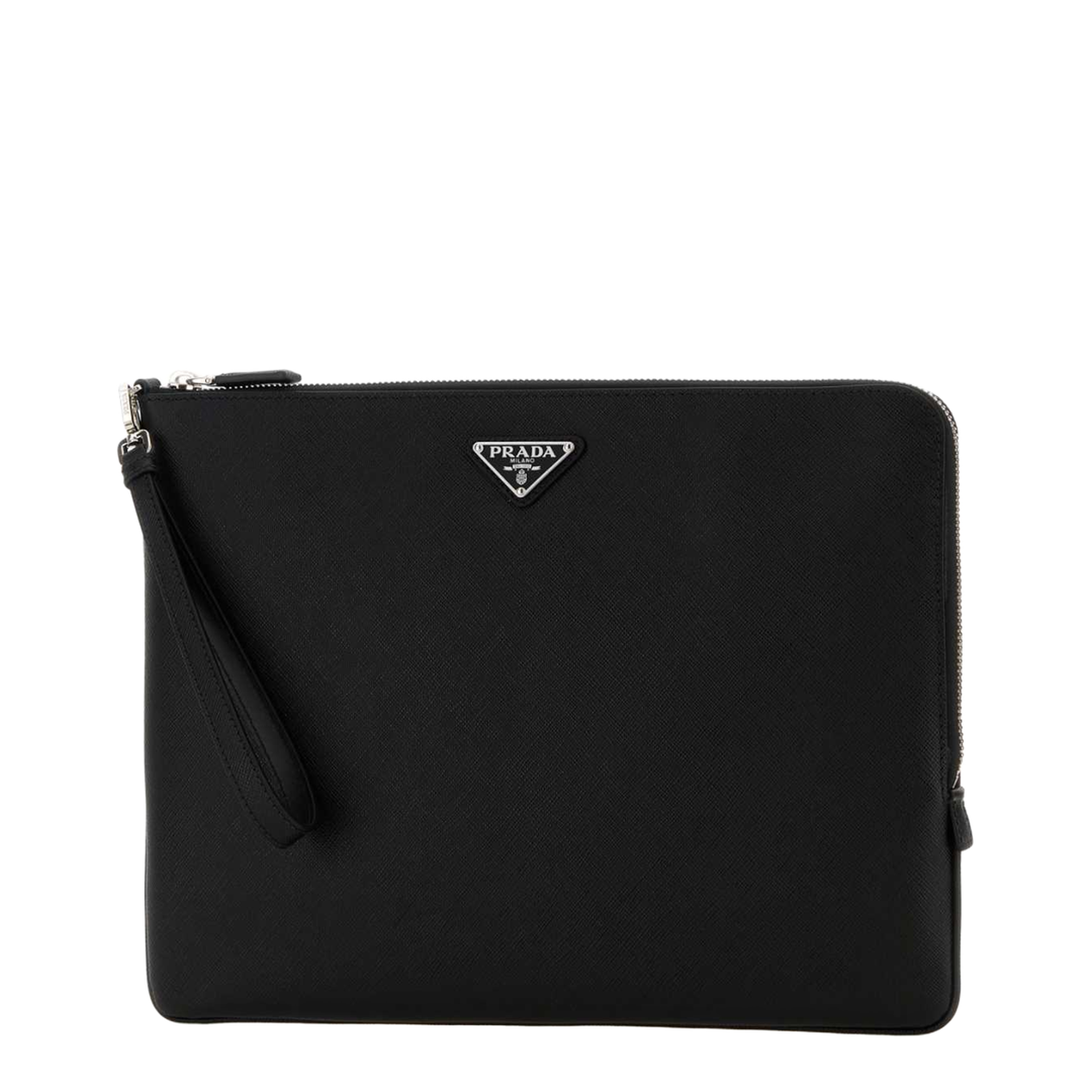 MAYFEYR - Prada - Black Leather Clutch - 2NH023PN9F0002