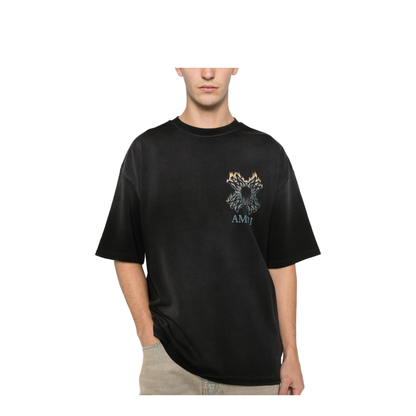 Black Cotton T-Shirt