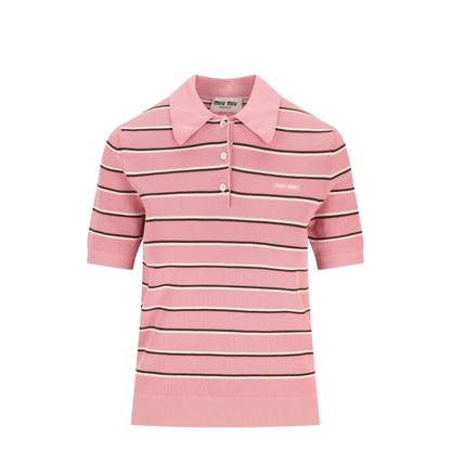 MAYFEYR - Miu Miu - T-Shirts And Polos - MMLB35183MF0028