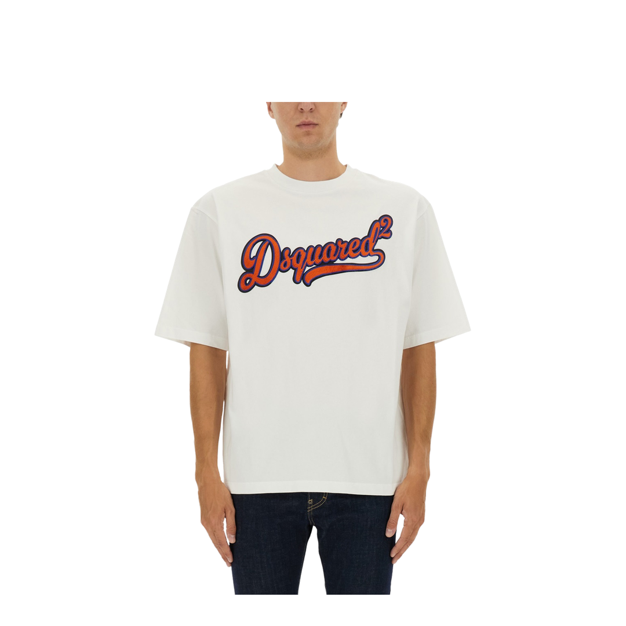 MAYFEYR - Dsquared2 - T-Shirt With Logo - S74GD1435S24583100