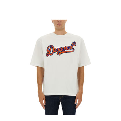 MAYFEYR - Dsquared2 - T-Shirt With Logo - S74GD1435S24583100