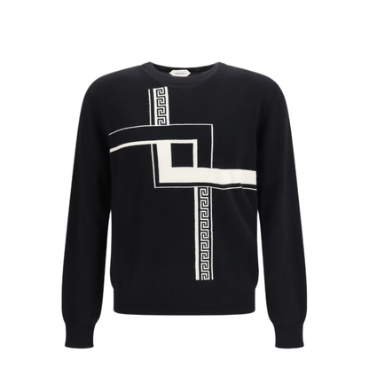 MAYFEYR - Versace - Greca Incrocio Sweater - 10267971A19057