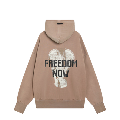 Sand-colored Revolution! Hoodie