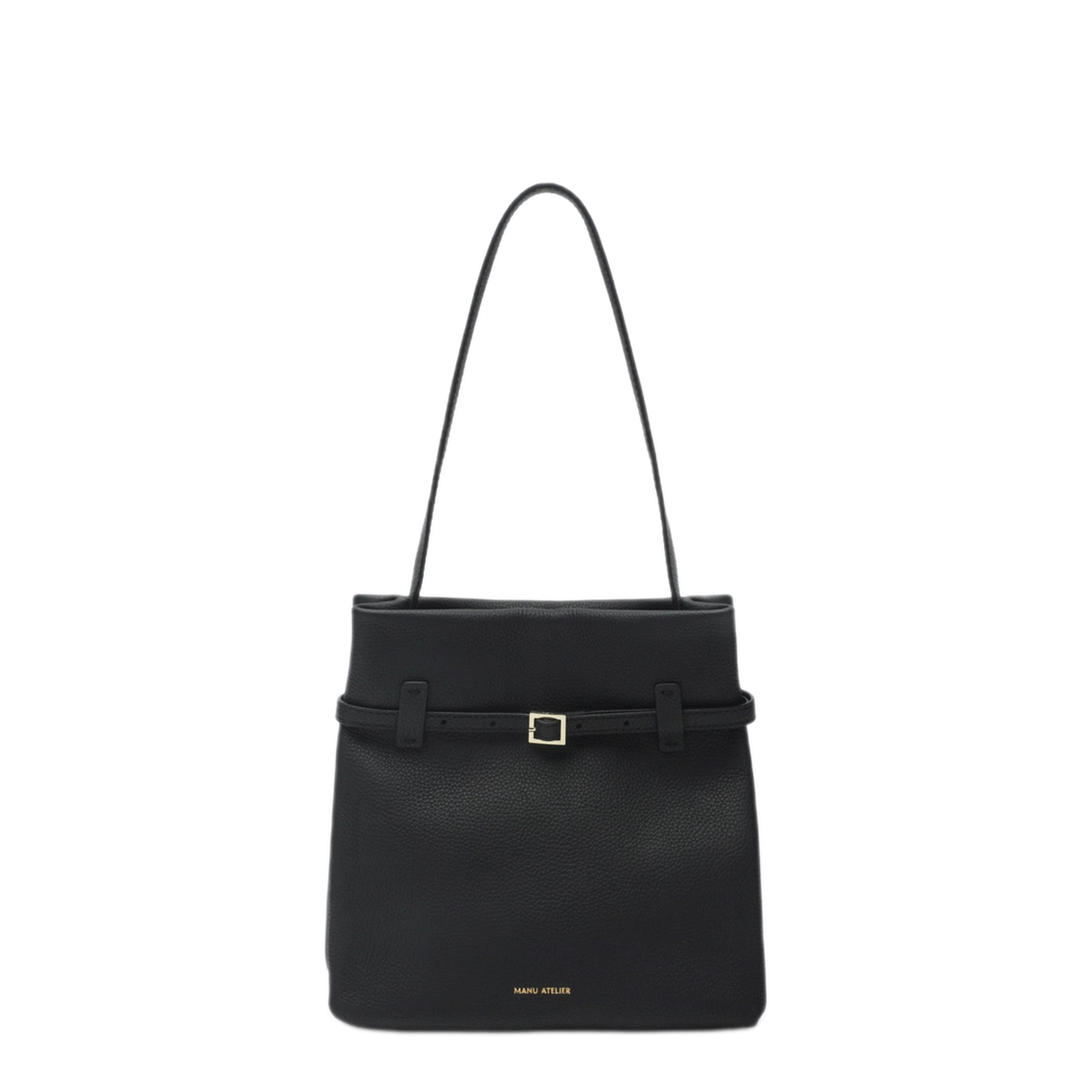 MAYFEYR - Manu Atelier - Mini Tote Du Jour Black Bag - 2024208LEBLK