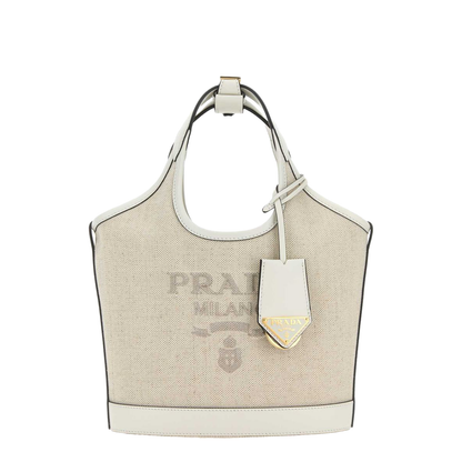 Sand Canvas Handbag