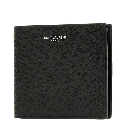 Paris Leather Wallet - Black