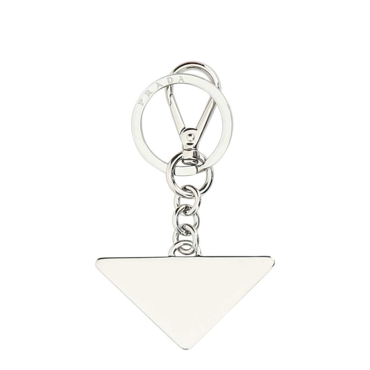 MAYFEYR - Prada - Metal Keyring With Triangle Logo - 2PS05766AF0002