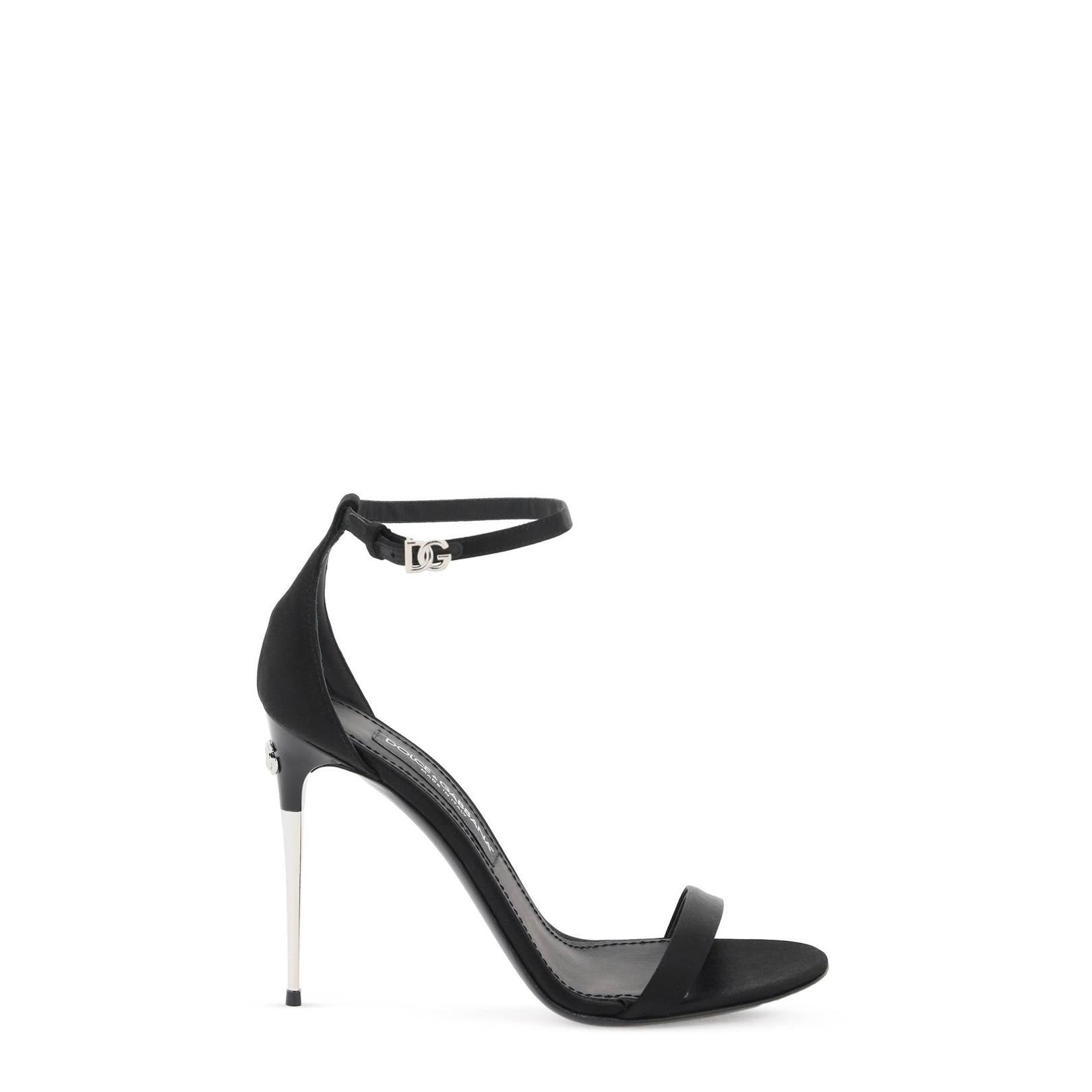 Dolce & Gabbana satin sandals for elegant