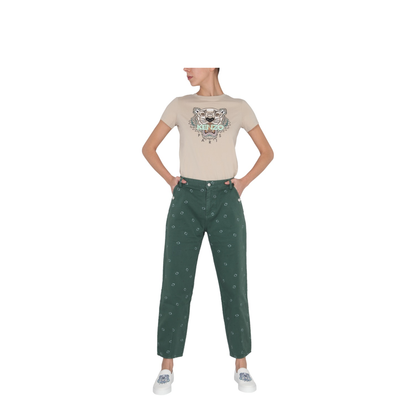 Pants with Paisley Pattern