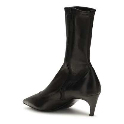 MAYFEYR - Khaite - Valerie Leather Ankle Boots - F1137994200