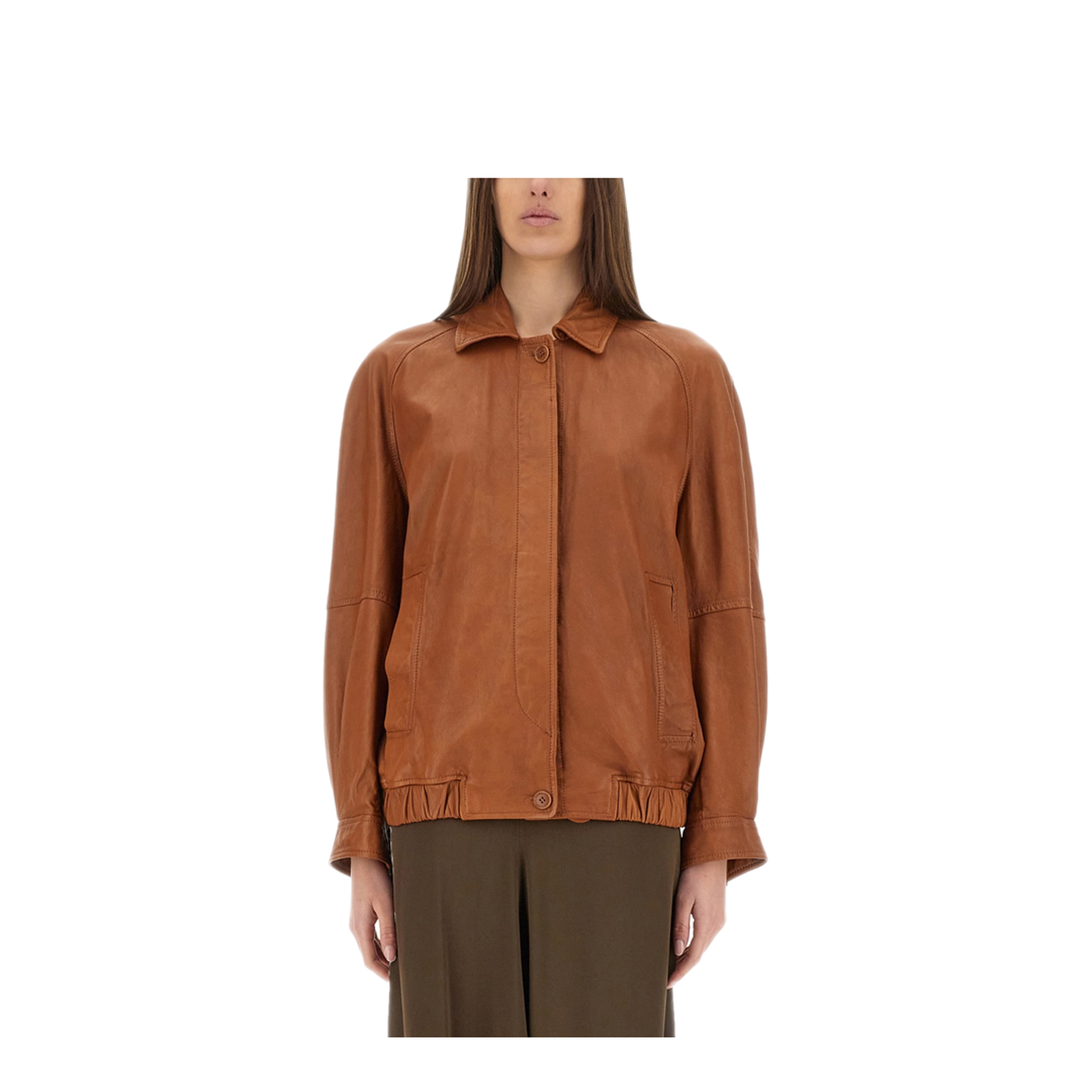 MAYFEYR - Salvatore Santoro - Leather Jacket - 48011DPRAWCOGNAC
