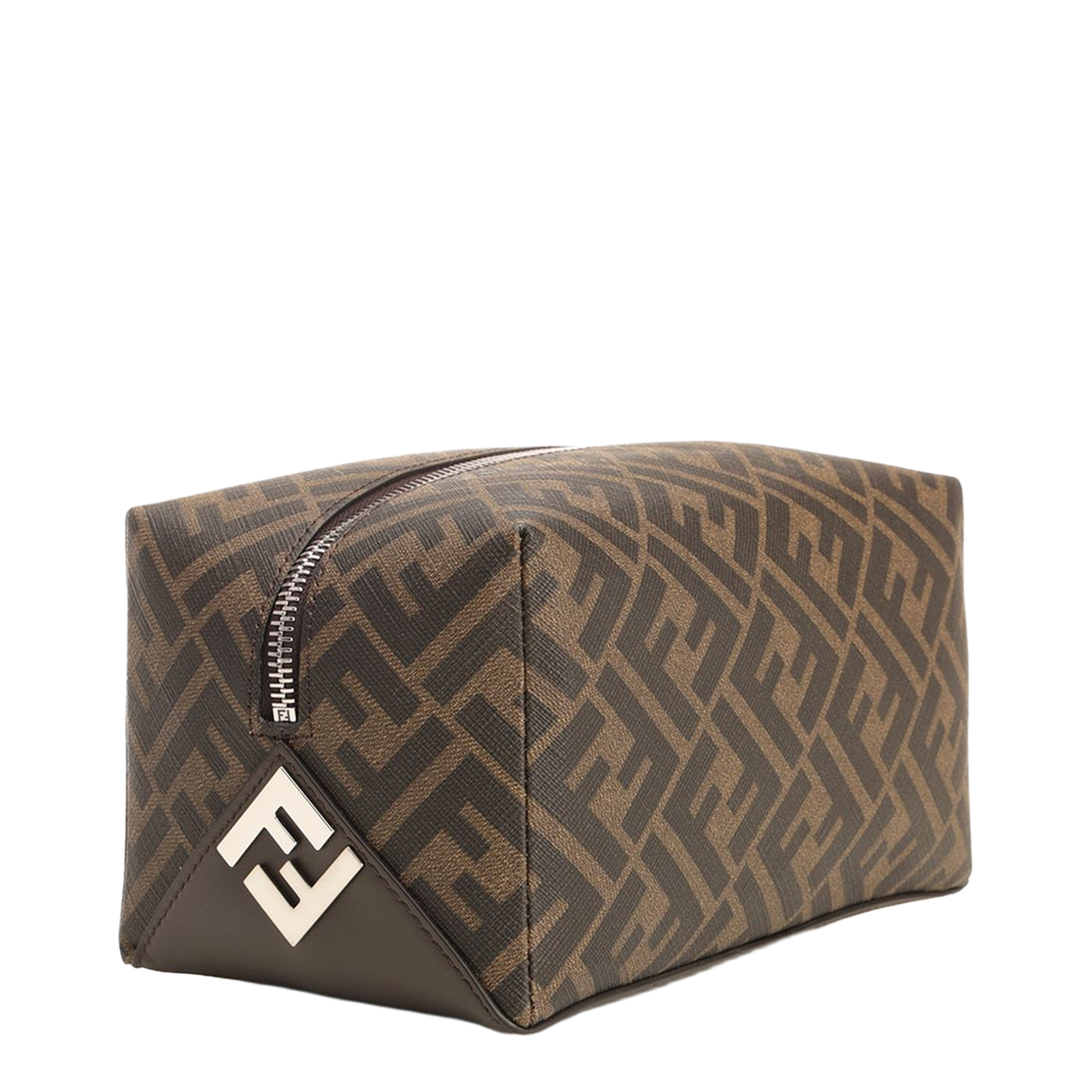 Beauty Case in Brown Tela FF