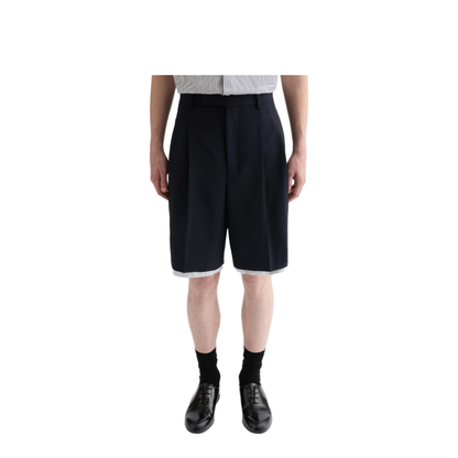Wool Canvas Shorts