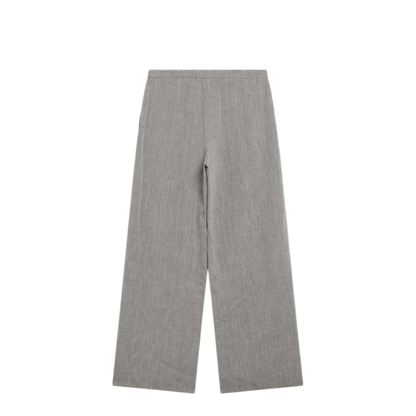 MAYFEYR - Loulou Studio - Grey Clark Pleated Trousers - CLARKLIGM