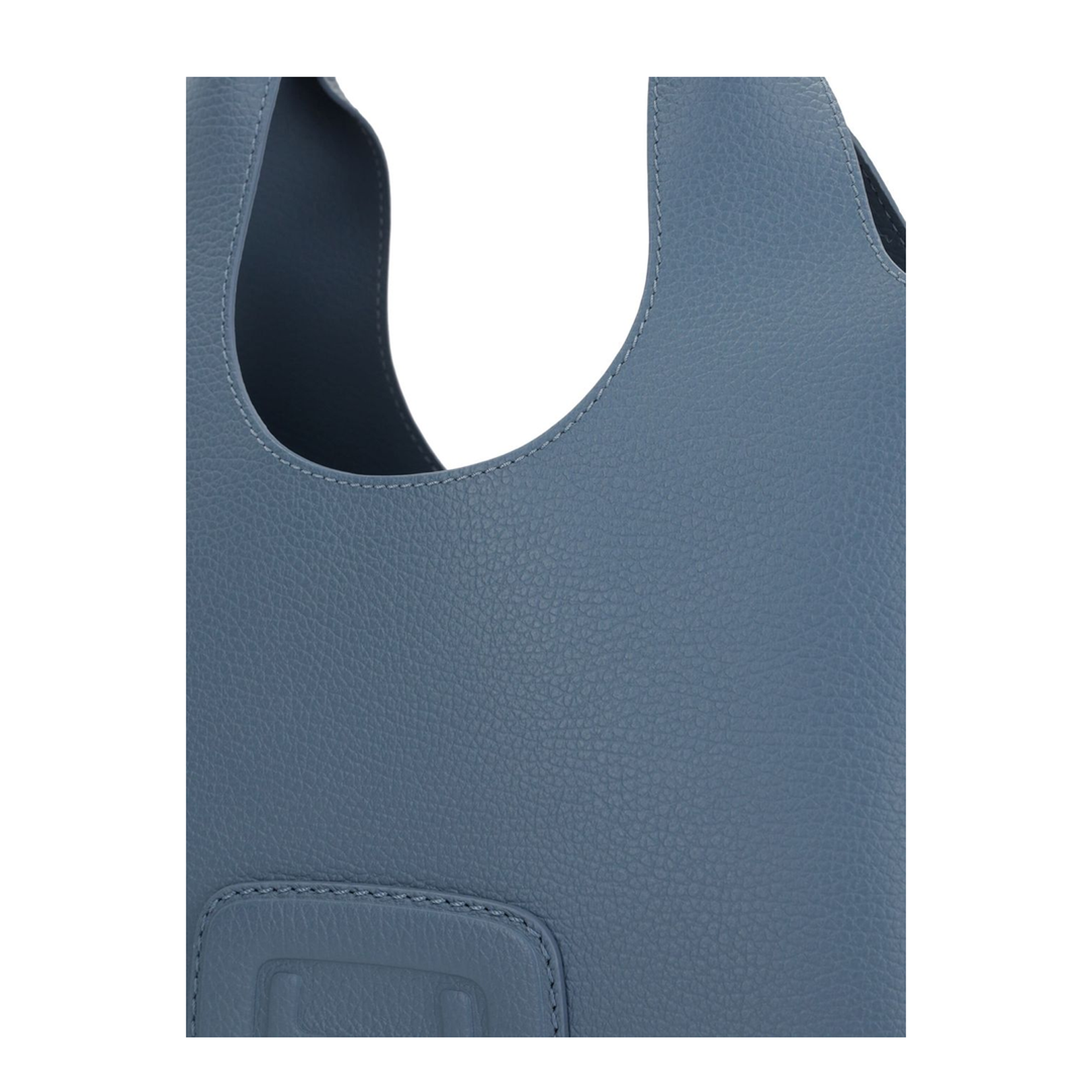 Indigo Blue Bag with Two Top Handles and Adjustable Detachable Shoulder Strap