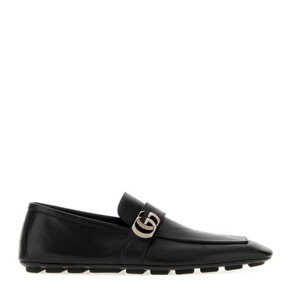 MAYFEYR - Gucci - Black Leather Loafers - 874862AAGSG1000