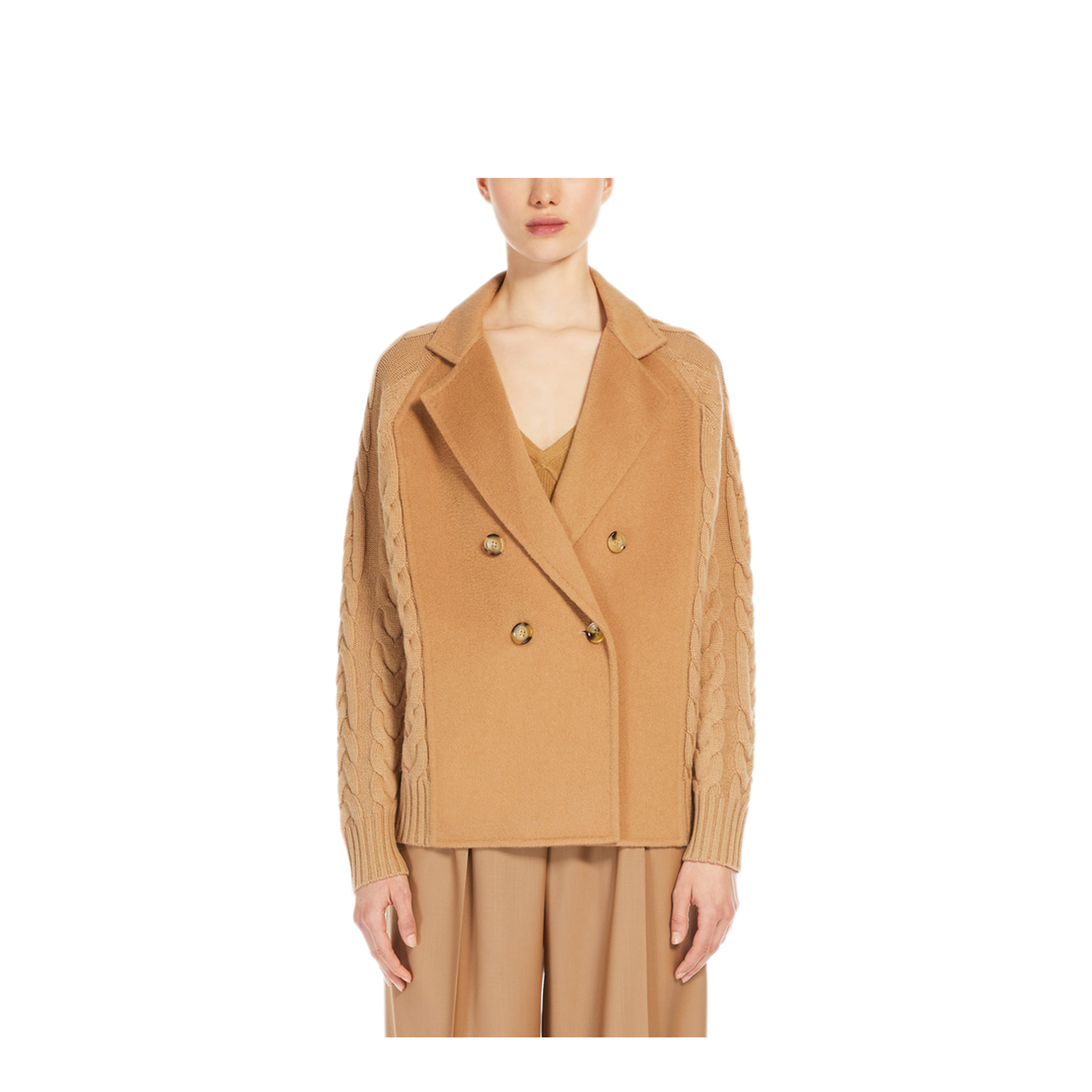 MAYFEYR - Max Mara - Wool And Cashmere Pea Coat - 2421316021650MICIO004