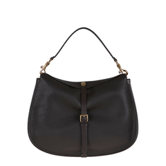 Pony XL Calfskin Crossbody - Beige