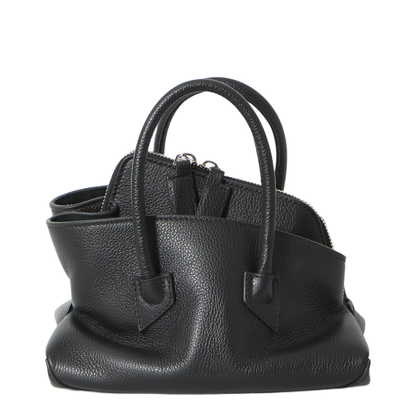 MAYFEYR - The Attico - La Passeggiata Top Handle Black Bag Mini - 260WAH00063117AA100