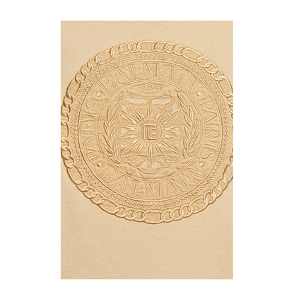 Embroidered Médaille T-shirt Beige
