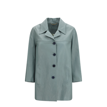 MAYFEYR - Chloè - Long Lambskin Leather Jacket - CH26SCV93205