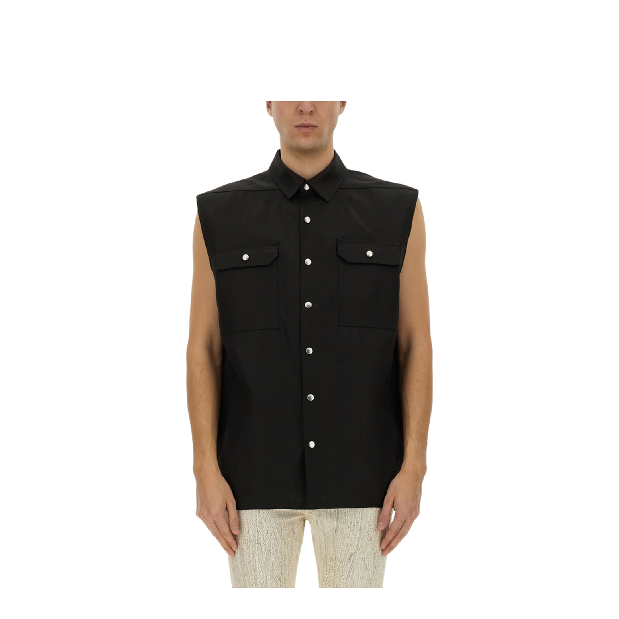 Rick Owens Sleeveless Outershirt Jumbo – MAYFEYR
