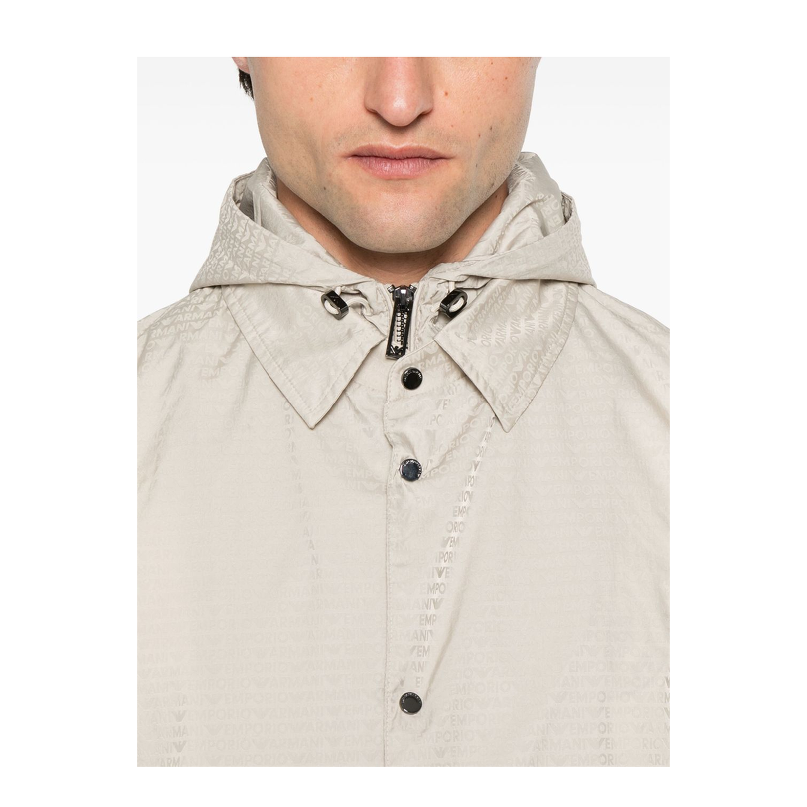 Nylon Blouson with Detachable Inner Panel