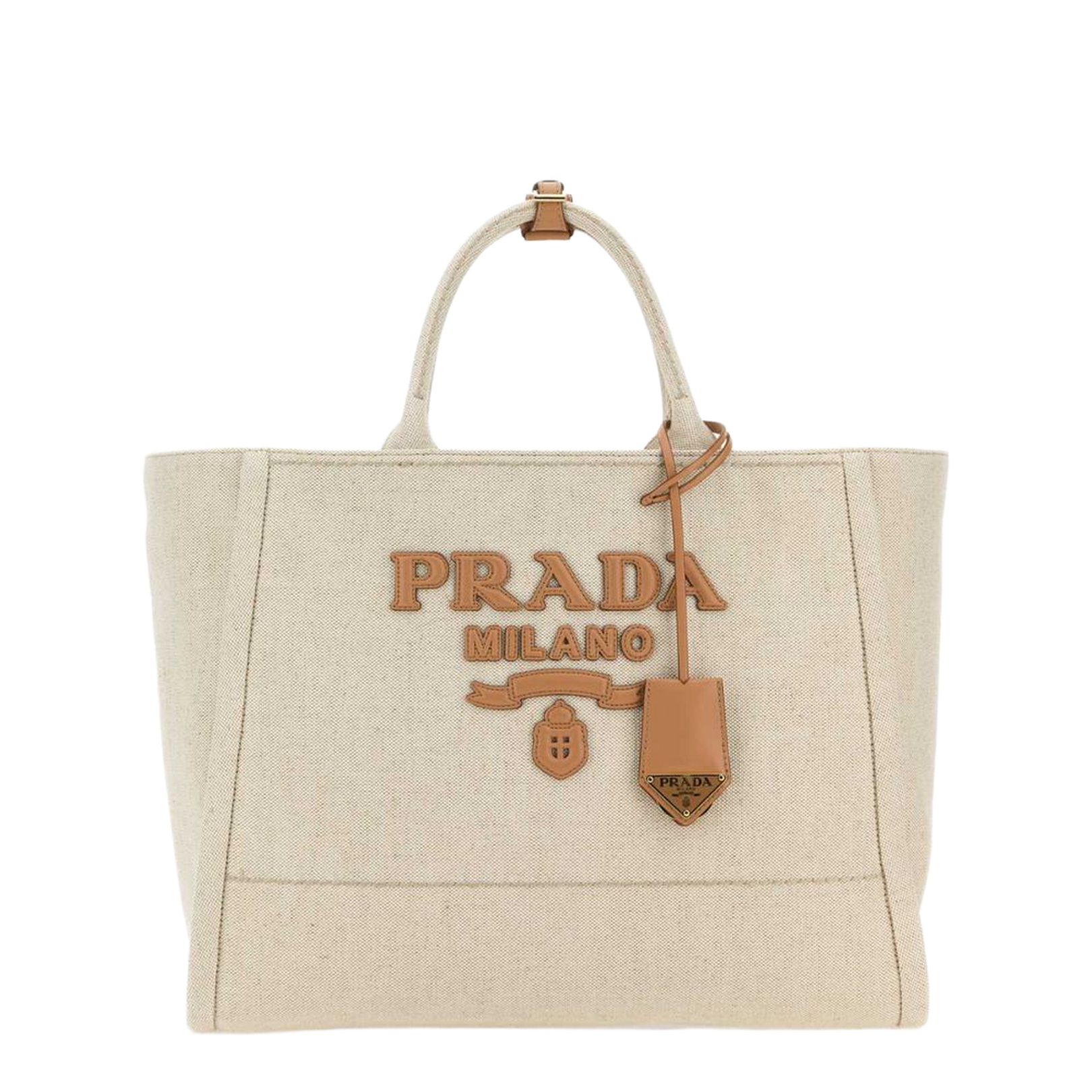 Sand Canvas Shopping Bag