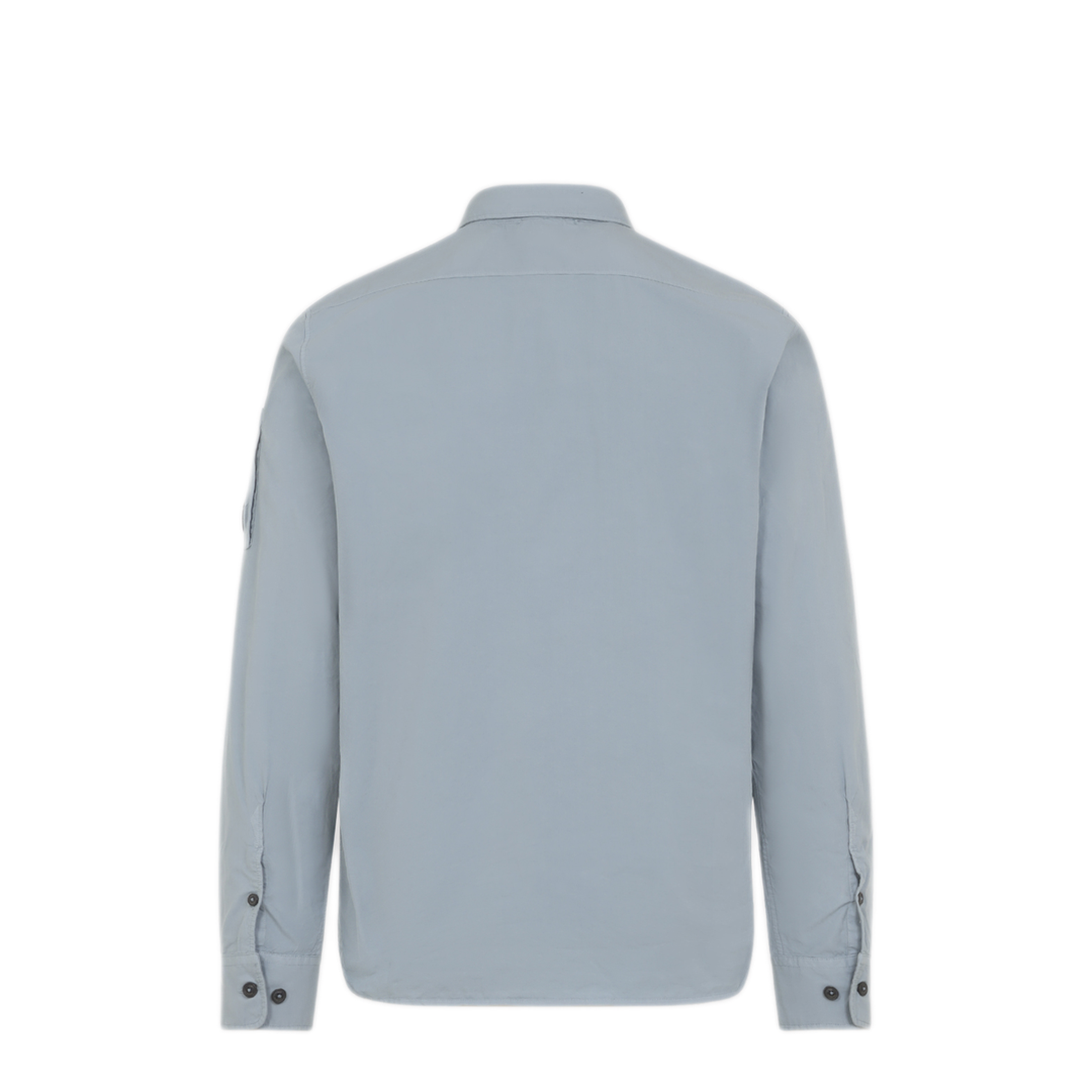 MAYFEYR - C.P. Company - Light Blue Organic Gabardine Shirt - 20CMSH706A110143G809