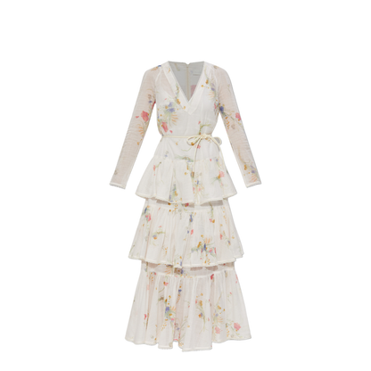 Lucky Maxi Dress In White