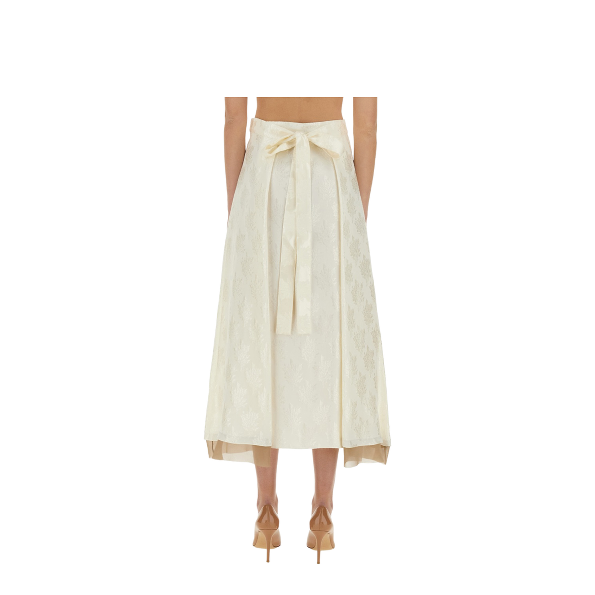 Fendi Silk Skirt – MAYFEYR