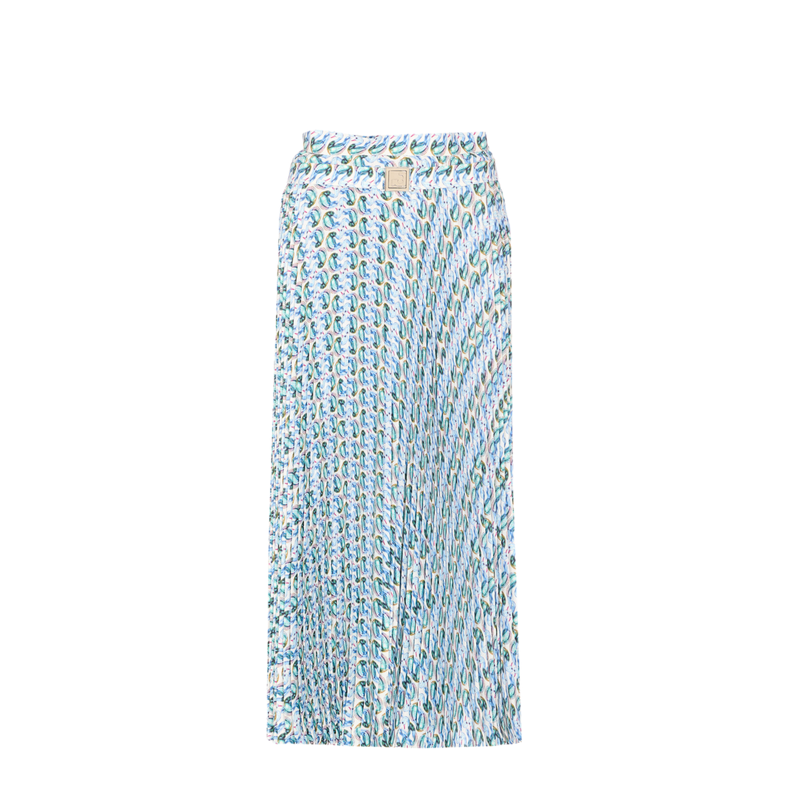 Pleated Skirt - Blue