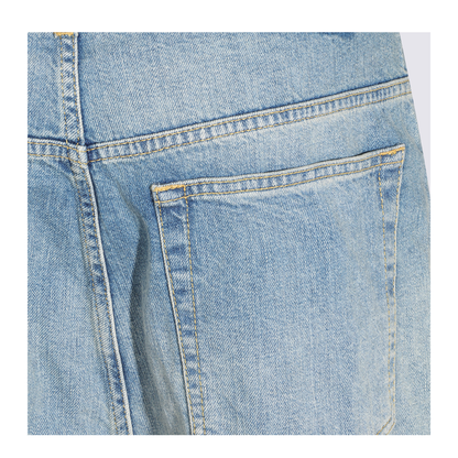 Light Blue Cotton Jeans