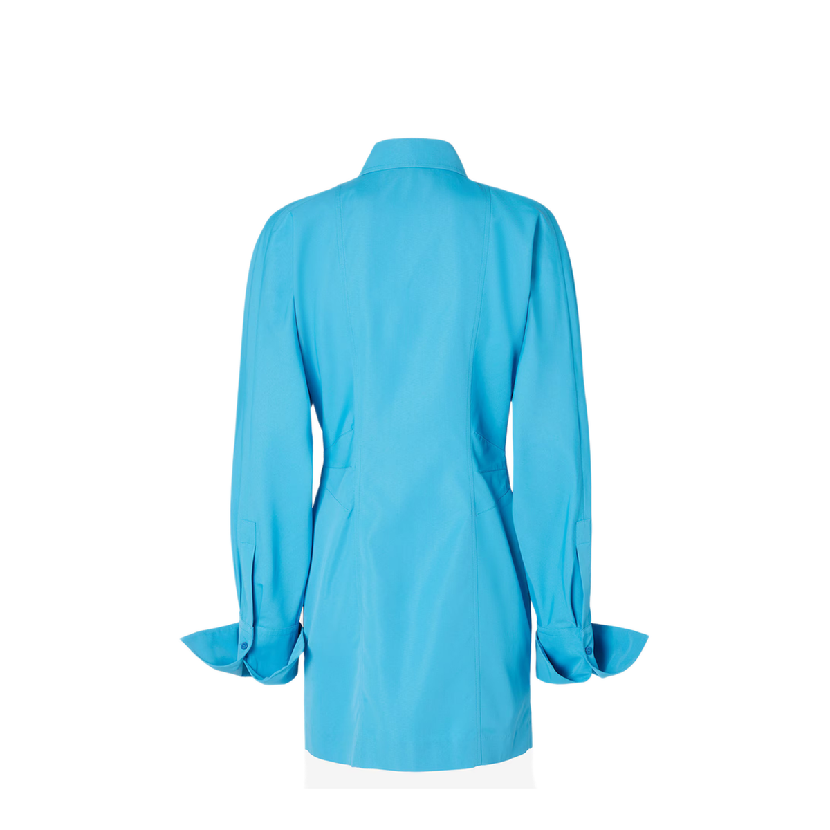 Light Blue Technical Viscose Dress