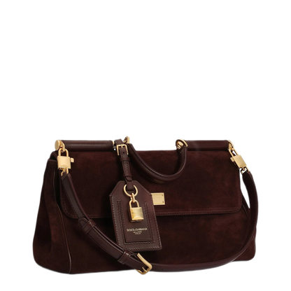 MAYFEYR - Dolce & Gabbana - Sicily Suede Handbag - BB7782BO9038B517