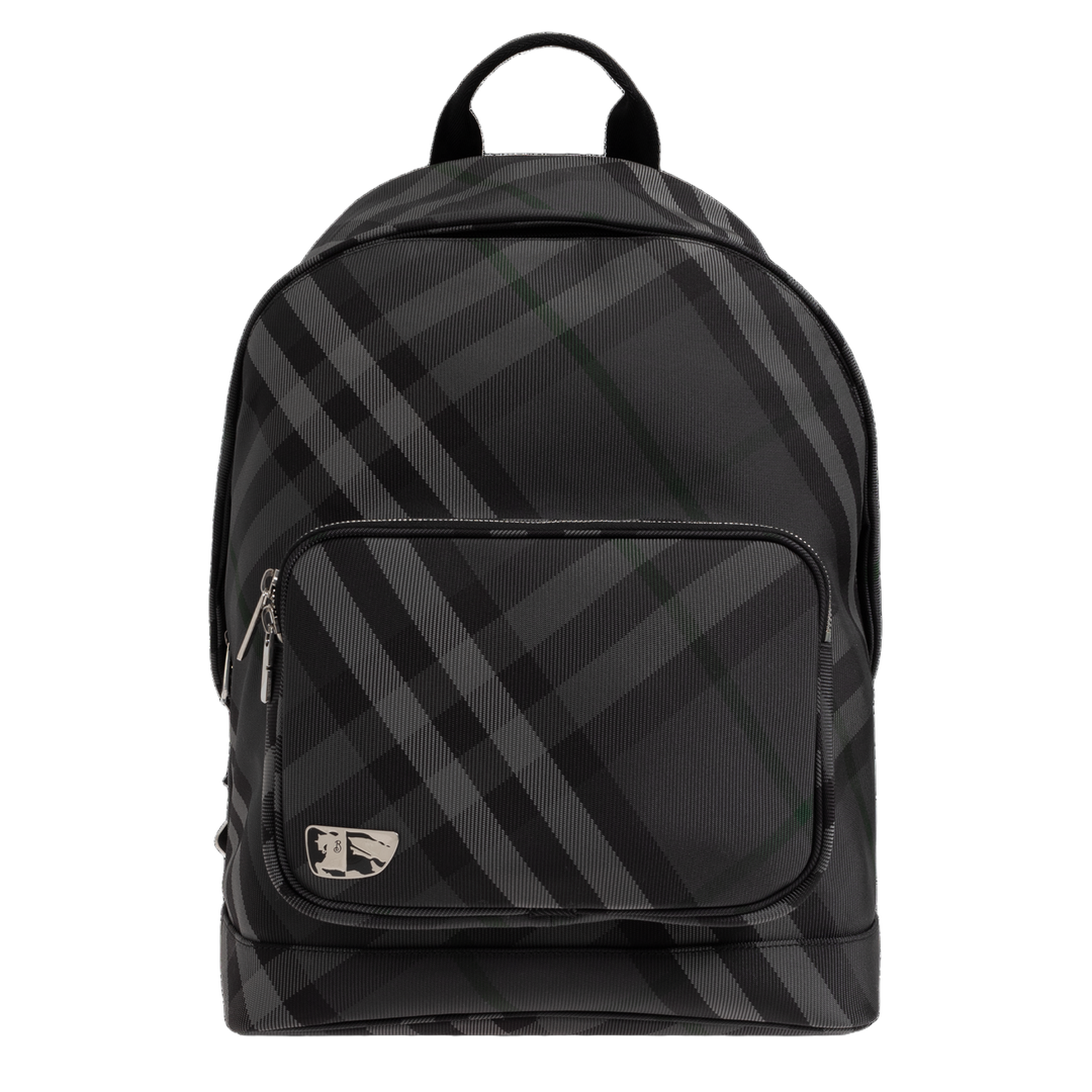 Checked Pattern Backpack