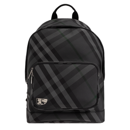 Checked Pattern Backpack