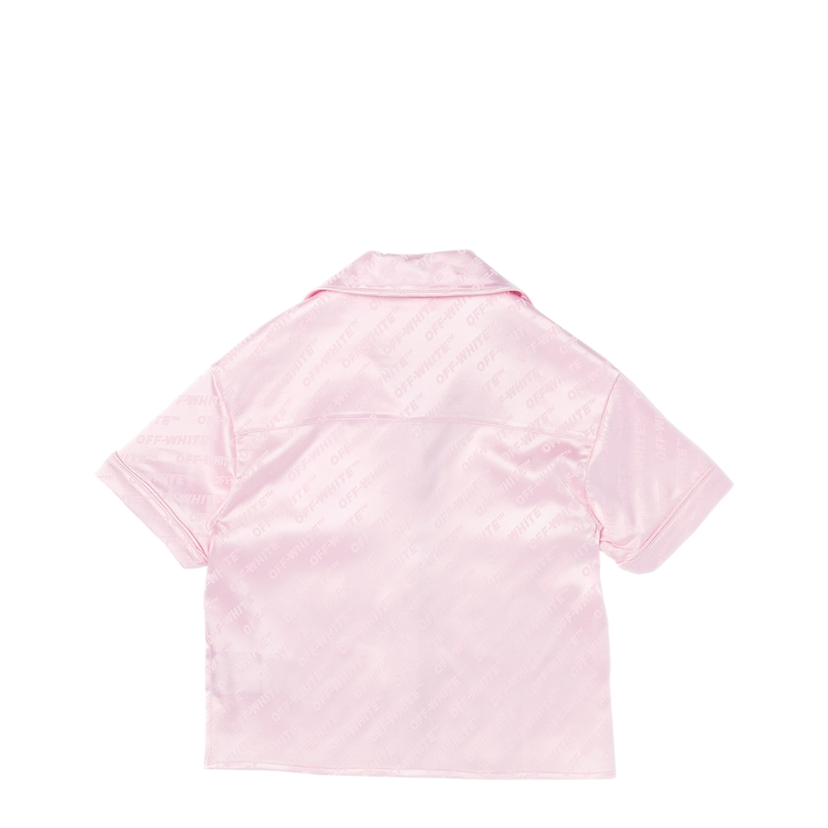 MAYFEYR - Off-White - Jacq Off Satin Shirt S S - 44GGG002KS26F001683