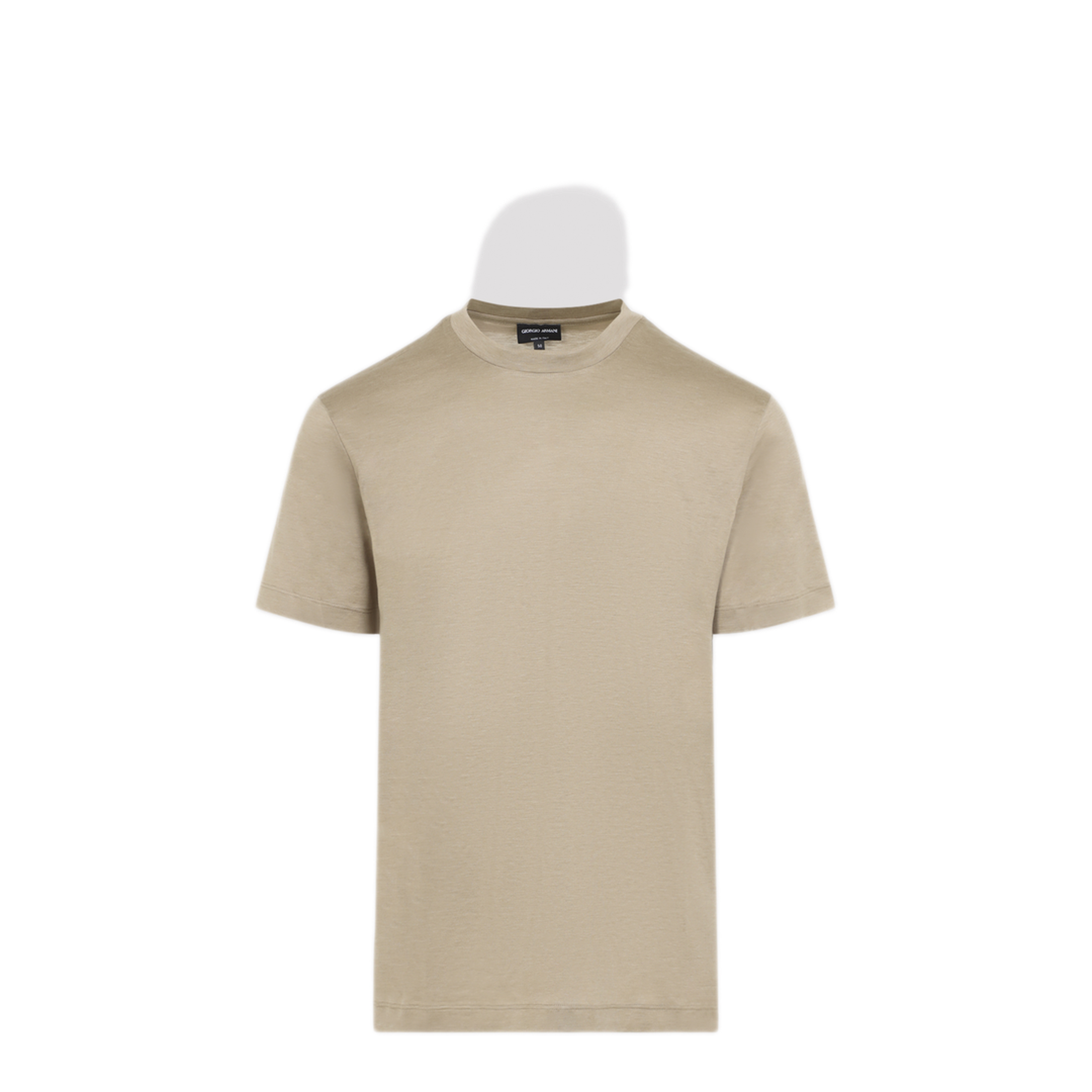 MAYFEYR - GIORGIO ARMANI - Sabbia Silk T Shirt - 3KSM77SJZHZU8048