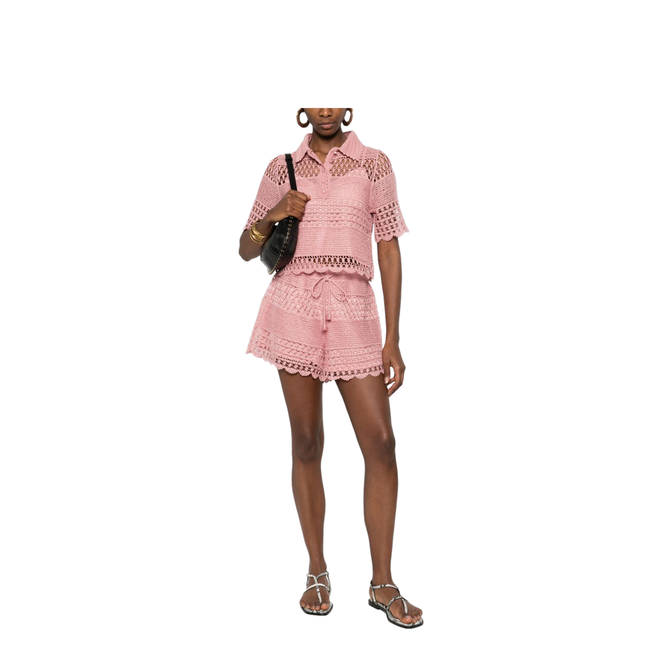 MAYFEYR - Zimmermann - Wanderlust Crochet Cotton Shorts - 6275ARS262DPI
