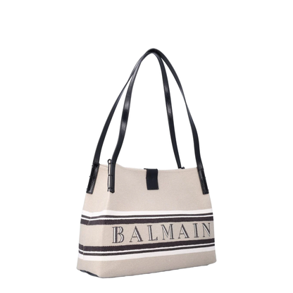 MAYFEYR - Balmain - Canvas Shopper Bag - 26PGN1FE033TJBRGXI