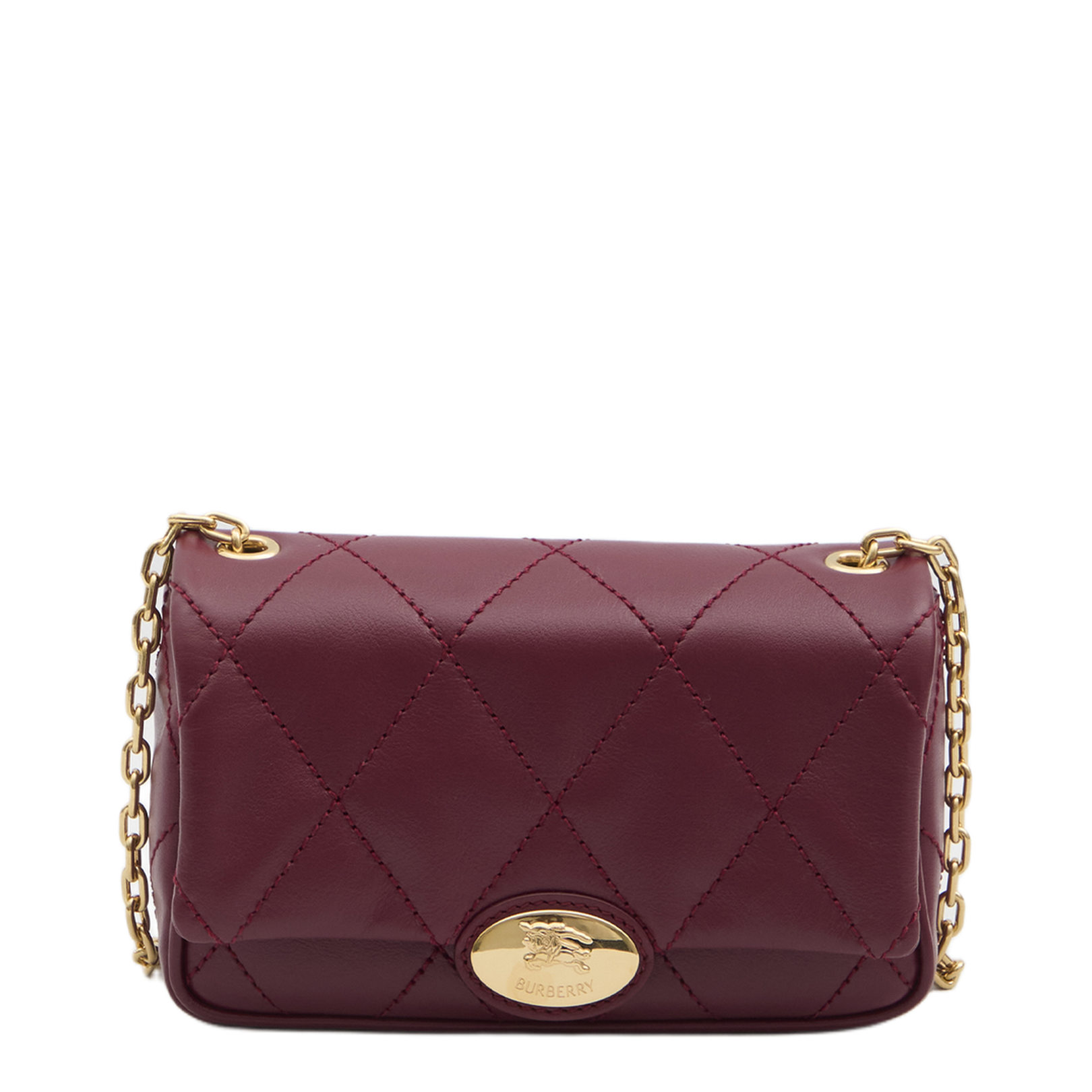 Quilted Calf Leather Pouch