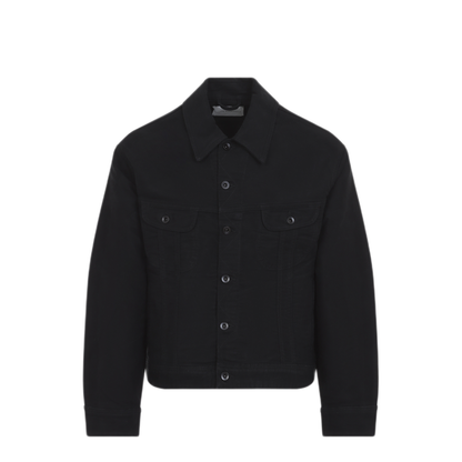 MAYFEYR - Studio Nicholson - Black Derby Cropped Jacket - DERBYSNM1442BLACK
