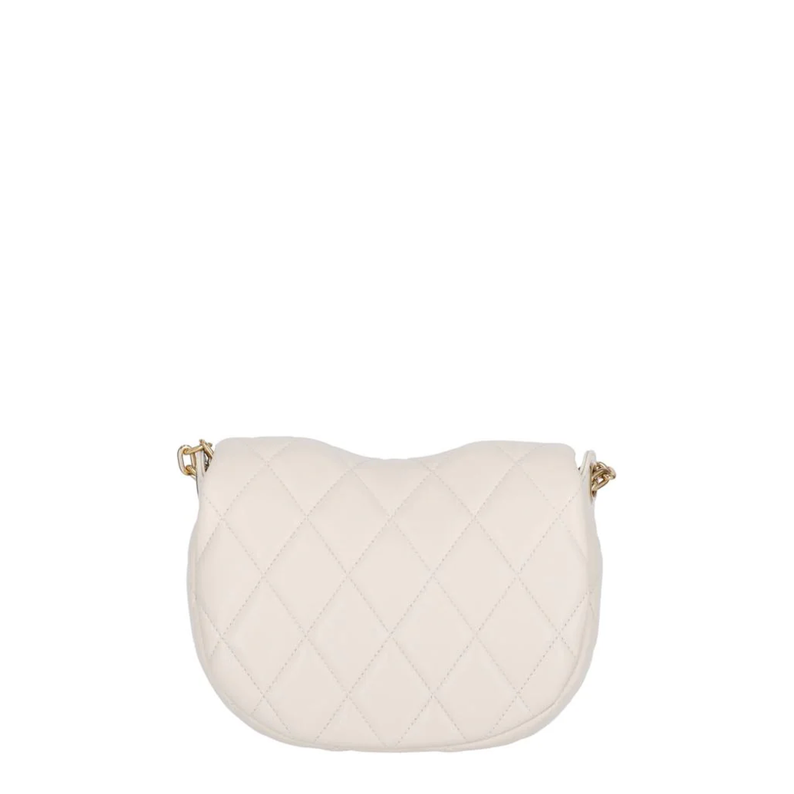 Quilted Lambskin Shoulder Bag with Golden Chain