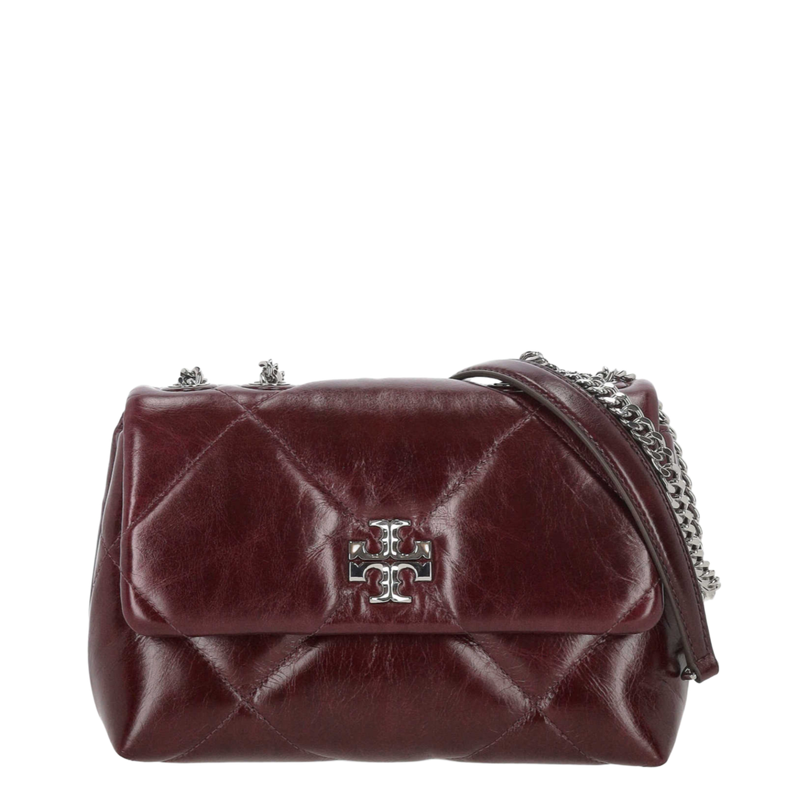 Small Burgundy Leather Crossbody Bag