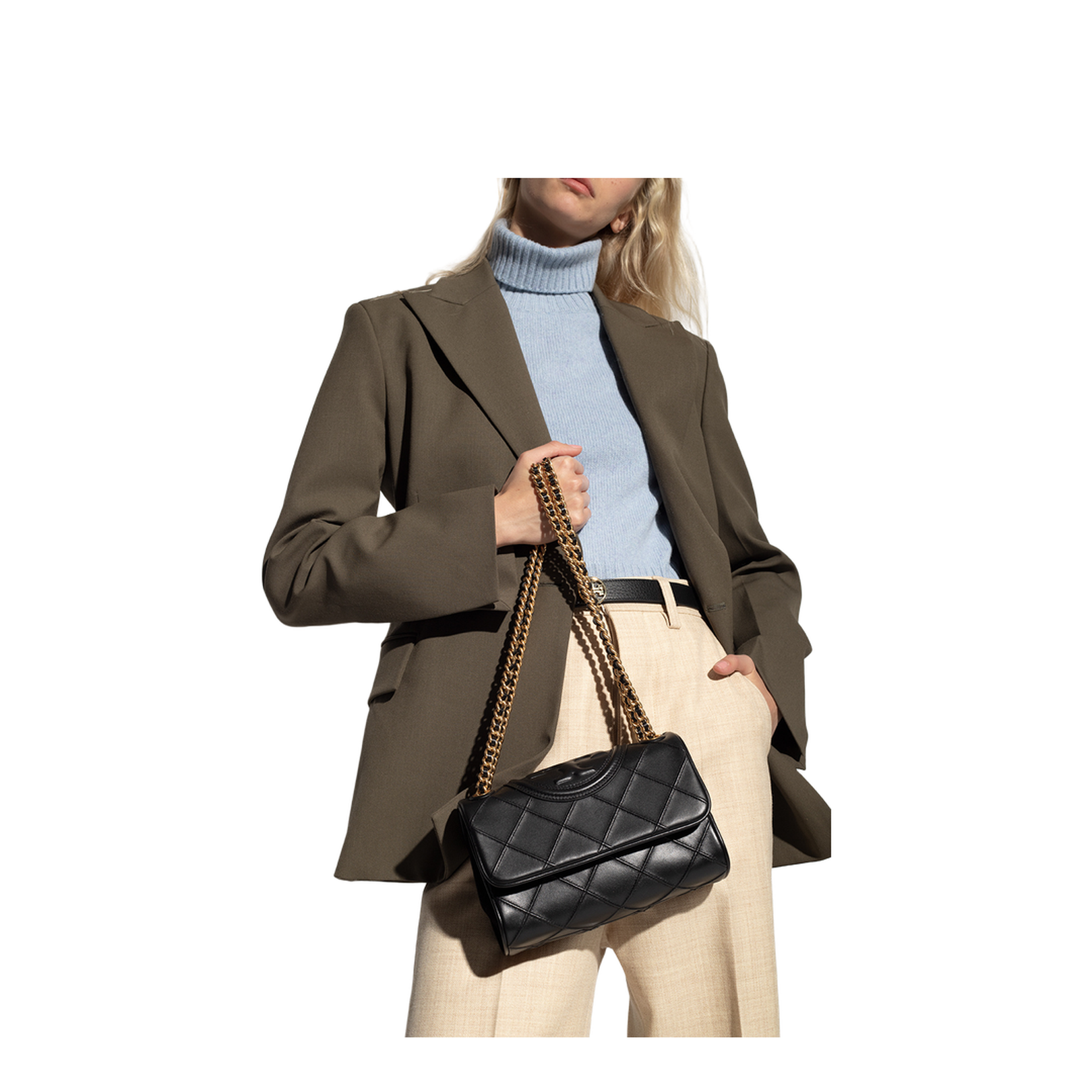 Fleming Soft Mini Quilted Shoulder Bag