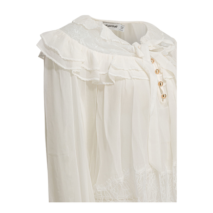MAYFEYR - Self Portrait - Lace Blouse - RS26192TWWHITE