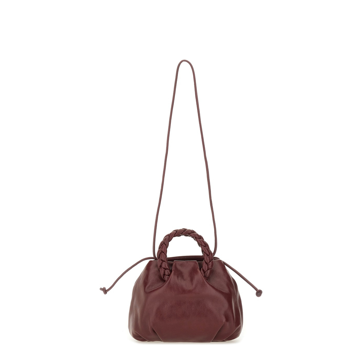 MAYFEYR - Hereu - Bombon Supple Shiny Medium Bag - BMSSWBA250077BURGUNDY