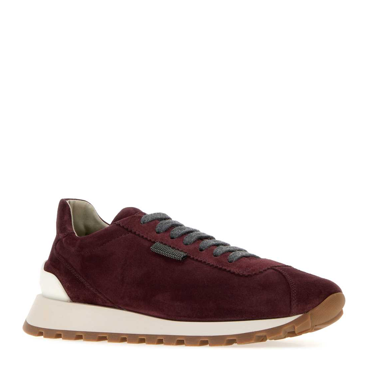 Plum Suede Sneakers